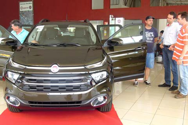 Copave Fiat promove o lançamento oficial da nova picape Fiat Toro em Patos de Minas