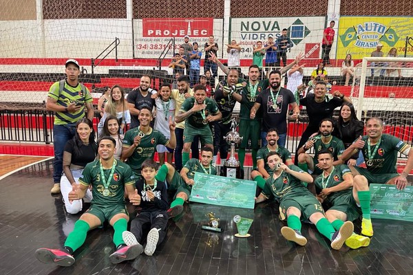 Patos de Minas vence Patrocínio de novo e é campeão da Taça Amapar de Futsal 2023