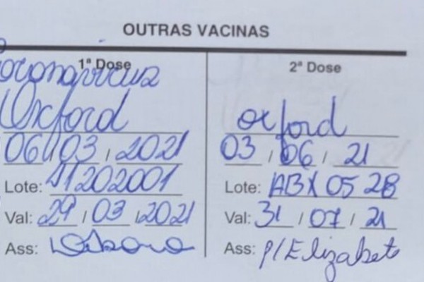 Prefeitura informa que todas vacinas foram aplicadas dentro da validade em Patos de Minas