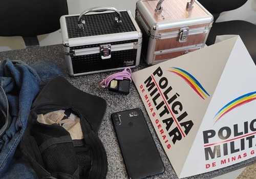 Homem arromba residência e furta maletas de maquiagem, mas acaba preso em Rio Paranaíba