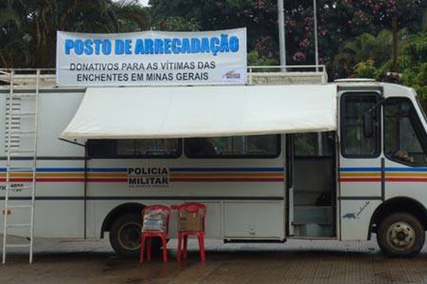 Entidades de Patos de Minas fazem campanha em favor das vítimas de enchentes em MG