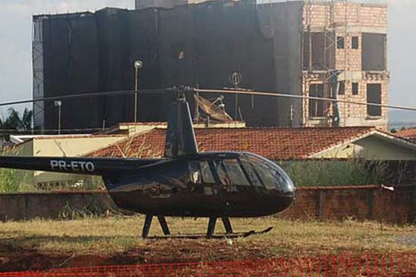 Aeronave recebe autorização e moradores já podem voar de helicóptero em Patos de Minas