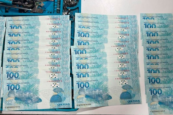 Polícia apreende R$ 4 mil em notas falsas durante abordagem a motorista em Patos de Minas