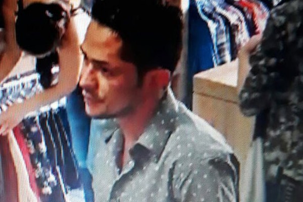 Câmeras flagram homem furtando celular dentro de loja de roupas em Patos de Minas