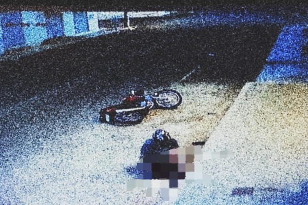 Vídeo mostra acidente que causou a amputação de perna de motociclista em Carmo do Paranaíba