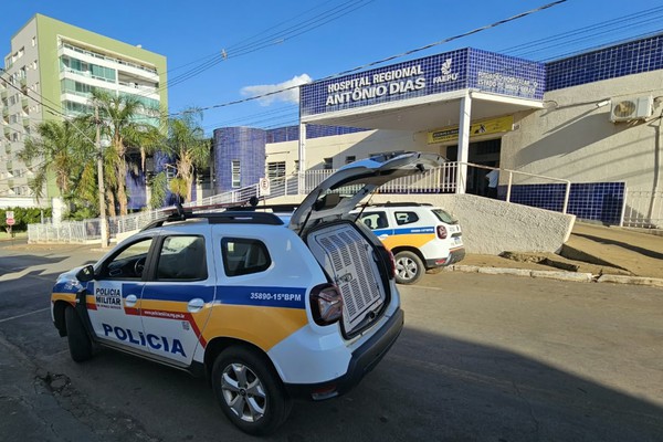 Homem é esfaqueado após briga no entorno da Rodoviária de Patos de Minas e precisa ser socorrido pelo Samu