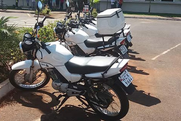 Motocicleta da Prefeitura de Patos de Minas é furtada em frente à sede administrativa