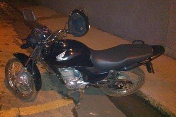 PM de Rio Paranaíba apreende adolescente com moto tomada de assalto em Patrocínio